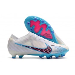 Nike Zoom Mercurial Vapor 15 Elite AG Blanco Azul