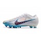 Nike Zoom Mercurial Vapor 15 Elite AG Blanco Azul