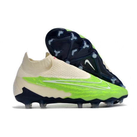 Nike Gripknit Phantom GX Elite DF FG Verde Bianco