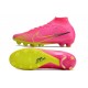 Nike Air Zoom Mercurial Superfly 9 Elite AG Rosa Giallo