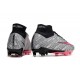 Nike Air Zoom Mercurial Superfly 9 Elite AG Rosa Argento Nero