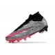 Nike Air Zoom Mercurial Superfly 9 Elite AG Rosa Argento Nero