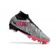 Nike Air Zoom Mercurial Superfly 9 Elite AG Rosa Argento Nero