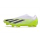 Adidas X Crazyfast.1 FG Senza Lacci Bianco Nero Core Limone Lucido