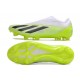 Adidas X Crazyfast.1 FG Senza Lacci Bianco Nero Core Limone Lucido