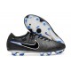 Scarpe da Calcio Nike Tiempo Legend 10 Elite FG Nero Cromo Hyper Royal