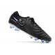 Scarpe da Calcio Nike Tiempo Legend 10 Elite FG Nero Cromo Hyper Royal