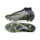 Scarpe Nike Zoom Mercurial Superfly IX Elite FG Grigio Nero Verde