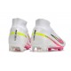 Scarpe Nike Zoom Mercurial Superfly IX Elite FG Bianco Rosa
