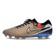 Nike Tiempo Legend 10 Elite FG Future Heritage Oro Silk Metallico Moneta Nero