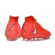 Scarpe Nike Phantom Luna Elite FG Cremisi Vivace Bianco