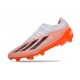 Scarpe Adidas X Crazyfast Messi.1 FG Bianco Arancione Nero