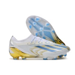 Scarpe Adidas X Crazyfast Messi.1 FG Bianco Blu Oro