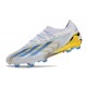 Scarpe Adidas X Crazyfast Messi.1 FG Bianco Blu Oro