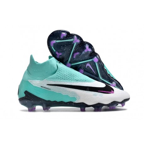 Nike Gripknit Phantom GX Elite DF FG Turchese Hyper Nero Fucsia Dream Bianco