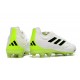 Scarpe Adidas Copa Pure.1 FG Bianco Nero Core Limone Lucido