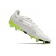 Scarpe Adidas Copa Pure.1 FG Bianco Nero Core Limone Lucido