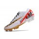 Scarpa Nike Zoom Mercurial Vapor 15 Elite FG Bianco Rosso Oro