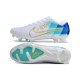 Scarpa Nike Zoom Mercurial Vapor 15 Elite FG Bianco Blu Oro