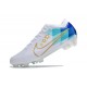Scarpa Nike Zoom Mercurial Vapor 15 Elite FG Bianco Blu Oro