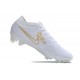 Scarpa Nike Zoom Mercurial Vapor 15 Elite FG Bianco Blu Oro