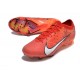 Scarpa Nike Zoom Mercurial Vapor 15 Elite FG MDS Rosso Bianco