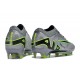 Scarpa Nike Zoom Mercurial Vapor 15 Elite FG Grigio Nero Verde