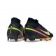 Scarpe Nike Zoom Mercurial Superfly IX Elite FG MR Nero Metallico