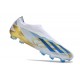 Adidas X Crazyfast.1 FG Senza Lacci Bianco Blu Oro