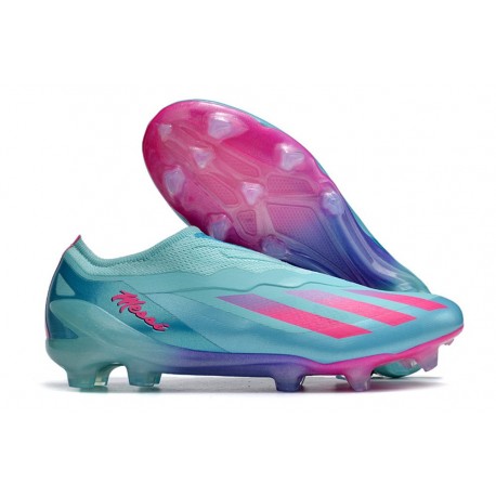 Adidas X Crazyfast.1 FG Senza Lacci Messi X Miami Turquosie Rosa