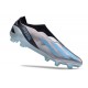 Adidas X Crazyfast.1 FG Senza Lacci Argento Metallico Bliss Blu Nero Core