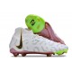 Scarpe Nike Phantom Luna Elite FG X WWC Bianco Nero Oro