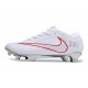 Scarpa Nike Zoom Mercurial Vapor 15 Elite FG Bianco Rosso