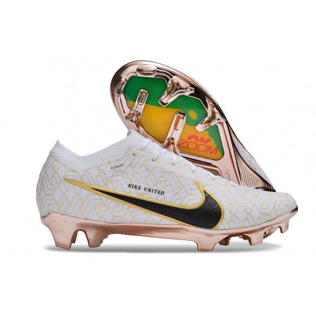 Scarpa Nike Zoom Mercurial Vapor 15 Elite FG Bianco Oro Nero