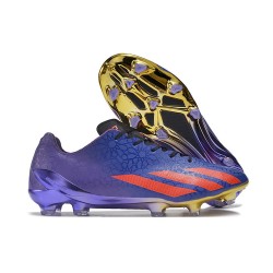 Scarpe da Calcio Adidas X Crazyfast+ FG Salah - Violeta Rosso Blu