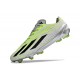 Scarpe da Calcio Adidas X Crazyfast Strung+ FG Grigio Bianco Limone Lucido 