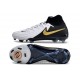 Nike Phantom Luna II Elite FG Bianco Nero Oro Metallizzato