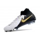 Nike Phantom Luna II Elite FG Bianco Nero Oro Metallizzato