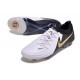 Nike Phantom GX 2 Elite FG Bianco Nero Oro Metallizzato