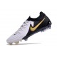 Nike Phantom GX 2 Elite FG Bianco Nero Oro Metallizzato