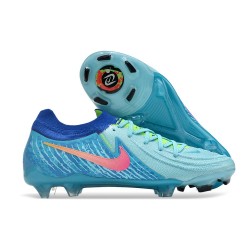 Nike Phantom GX 2 Elite FG Blu Rosa