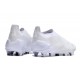 Scarpe Adidas Predator 24 Elite FG Bianco Argento Met