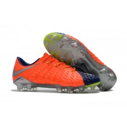 Nike Hypervenom Phantom III FG - scarpa da calcio uomo Arancione Argento