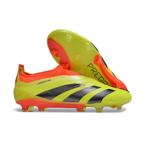 Scarpe Adidas Predator 24 Elite FG Giallo Nero Rosso