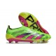 Scarpe Adidas Predator 24 Elite FG Team Verde Solare Team Shock Giallo Lucid Lemon