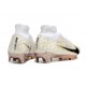 Scarpe Nike Zoom Mercurial Superfly IX Elite FG Bianco Oro Nero