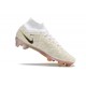 Scarpe Nike Zoom Mercurial Superfly IX Elite FG Bianco Oro Nero