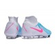 Nike Phantom Luna II Elite FG Bianco Blu Rosa