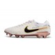 Scarpe da Calcio Nike Tiempo Legend 10 Elite FG Bianco Oro Nero