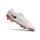 Scarpe da Calcio Nike Tiempo Legend 10 Elite FG Bianco Oro Nero